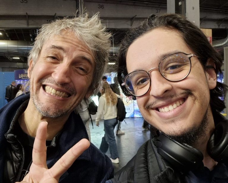 Selfi copywriter et Julien Bardakoff
